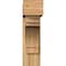 Ekena Millwork Merced Block Rough Sawn Bracket w/ Offset Brace, Western Red Cedar, 8"W x 28"D x 28"H BKT0806X28X28MRC05RWR - alternate 4